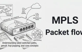 MPLS Packet flow