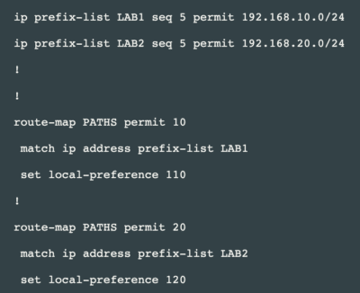 BGP Route maps & Communities - Networks Learning