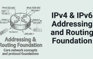 IPv4 & IPv6 Addressing and Routing Foundation